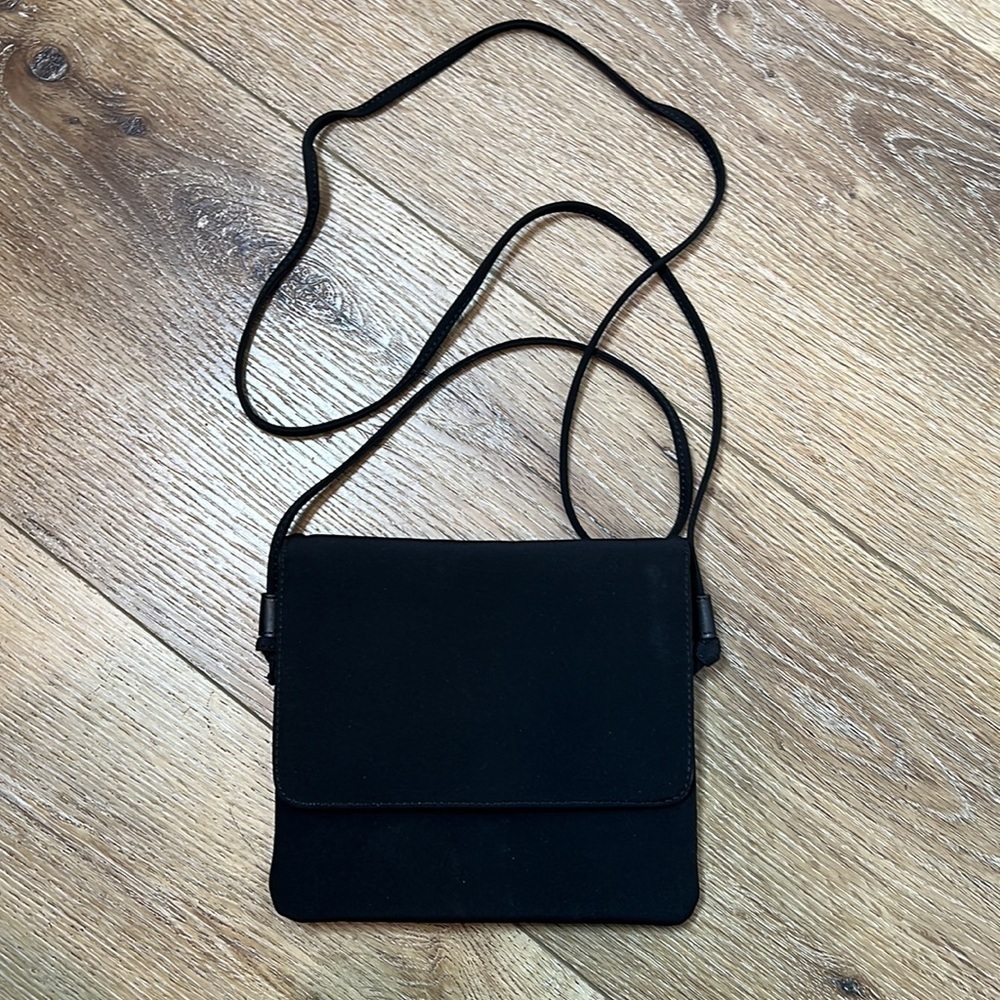 Hobo Small Black Nylon Crossbody Bag